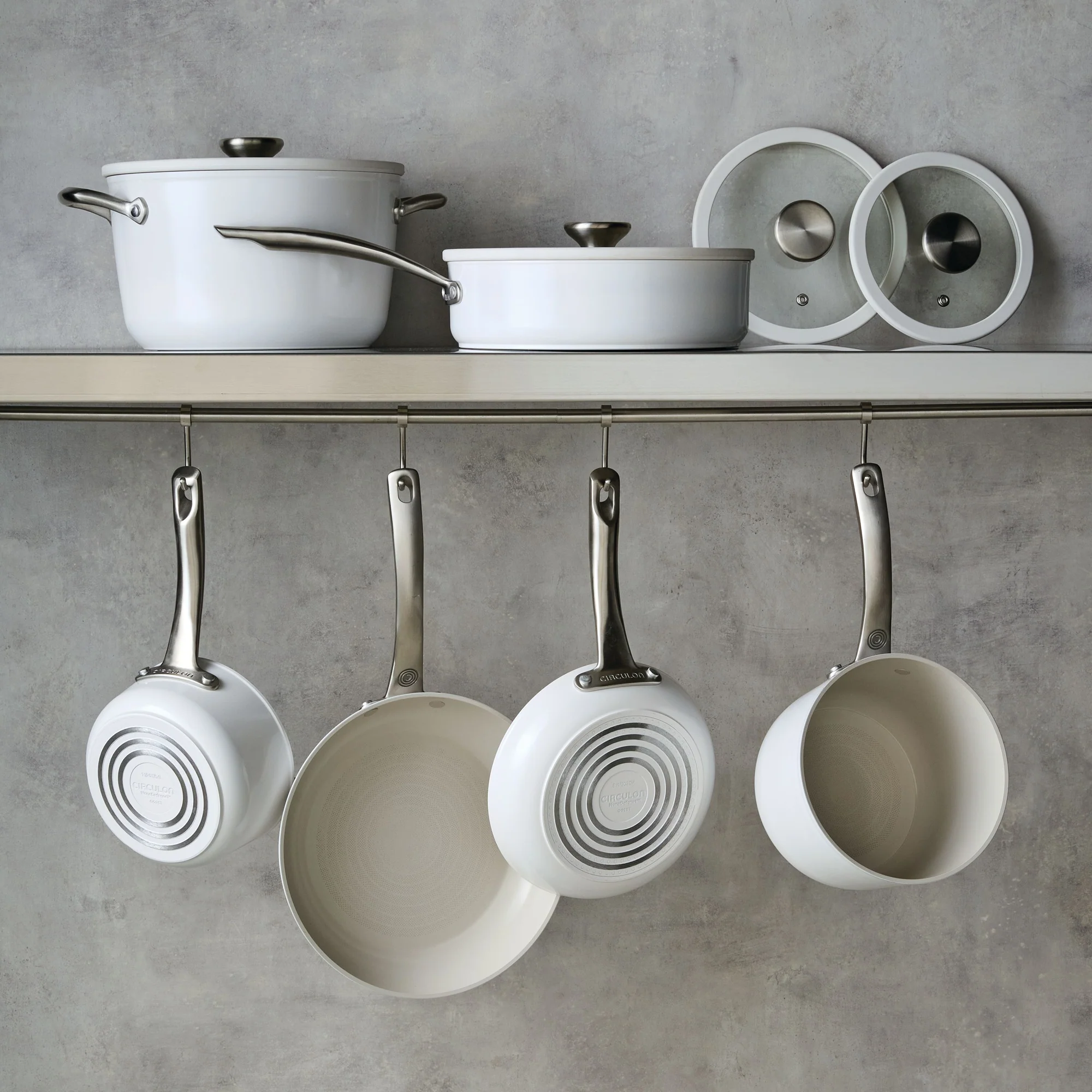 Halo LaserDefense™ Non-Stick Complete Ceramic Pan Set - 8 Pieces - Image 12