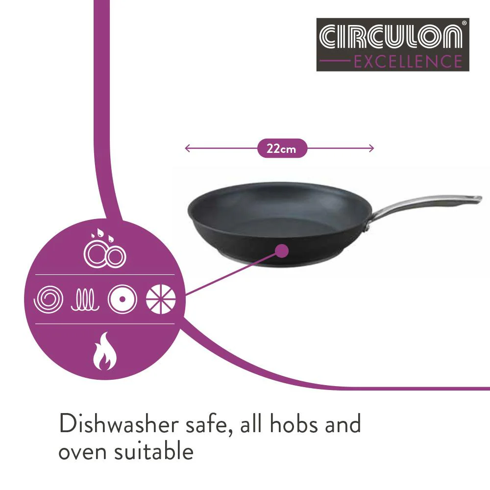Excellence Non Stick Frying Pan Set - 26cm & 30cm - Image 7