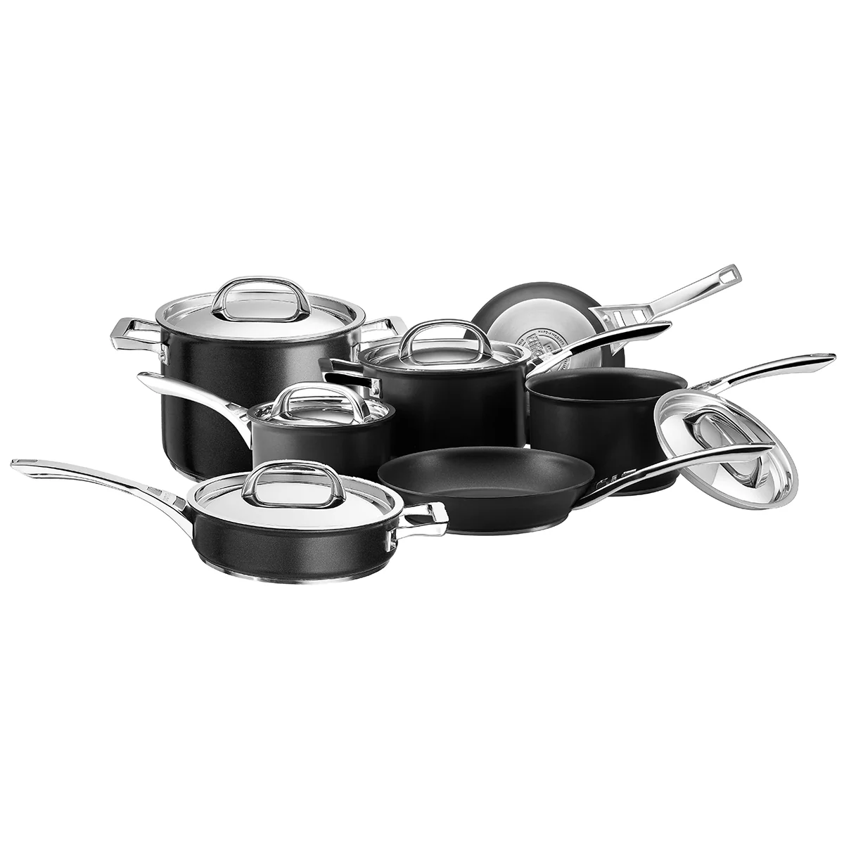 Infinite Non-Stick Induction Sauté, Stockpot & Skillet Pan Set - 7 Piece