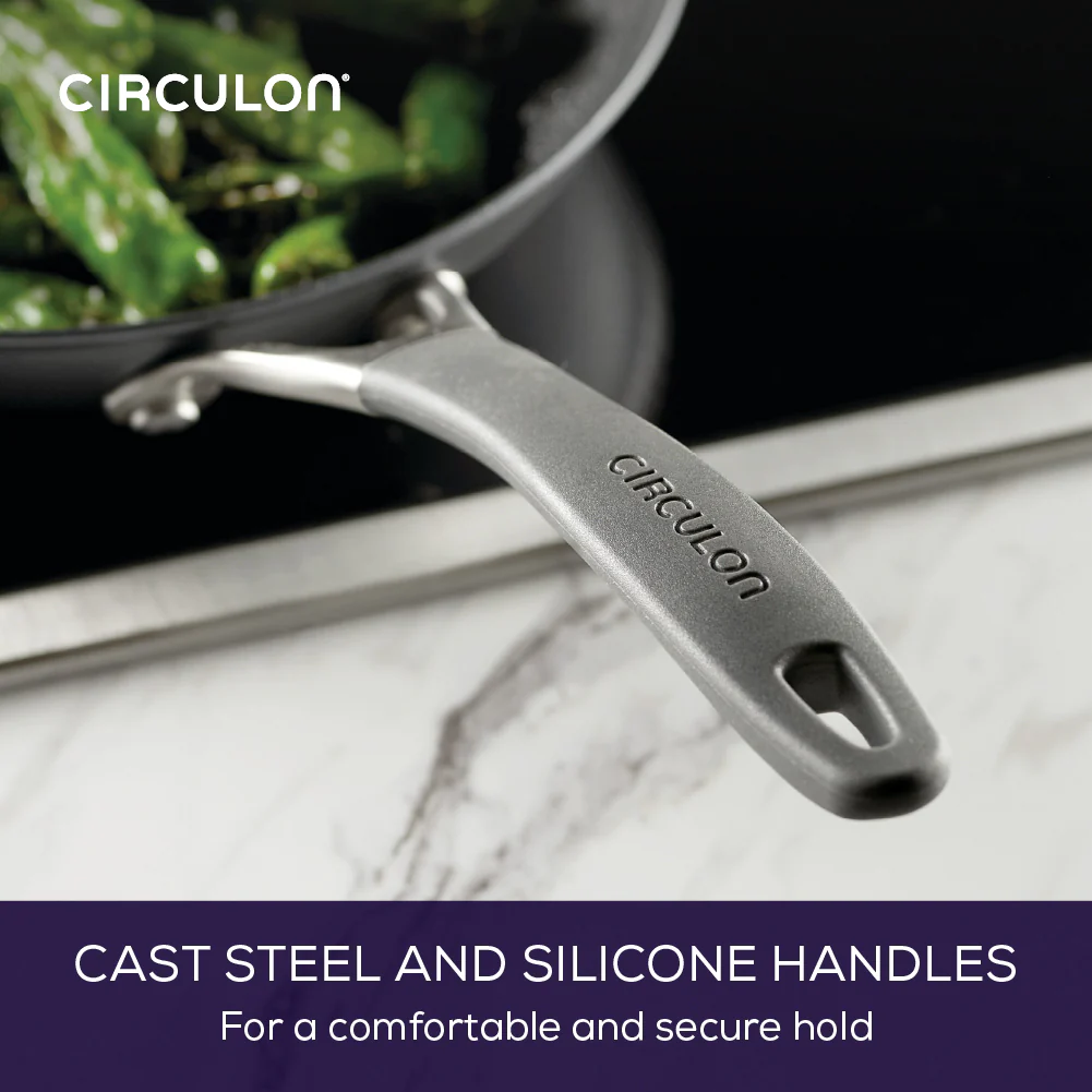 ScratchDefense Extreme Non-Stick Frying Pan & Saucepan Set - 5 Pieces - Image 7