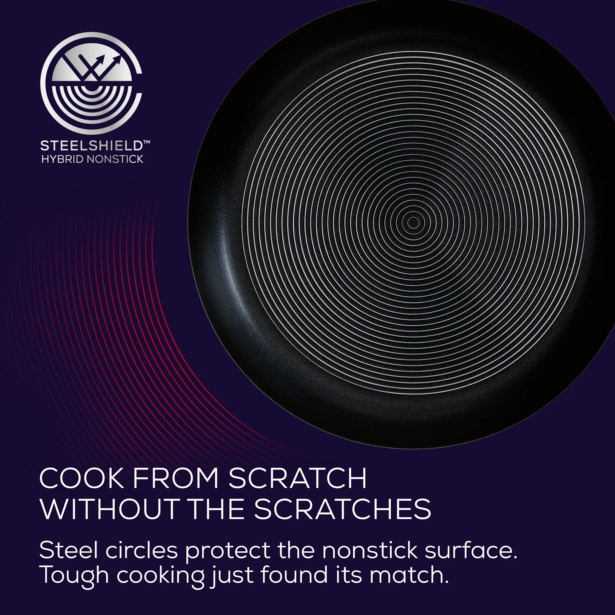 SteelShield™ Polished Stainless Steel Hybrid Non-Stick Saucepan & Lid - 3 Sizes - Image 3