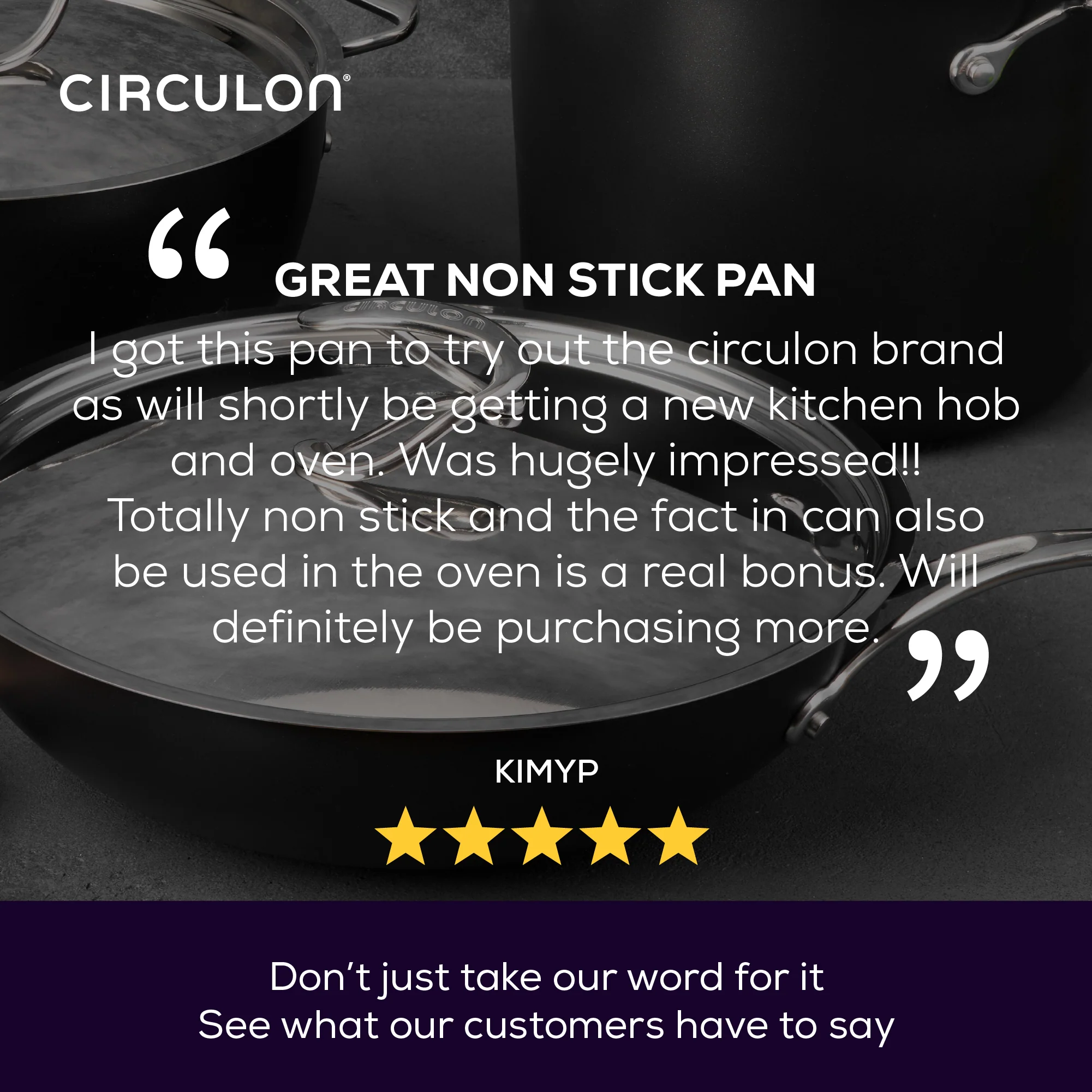 Style Non-Stick Induction Sauté Pan & Lid - 2 Sizes - Image 10