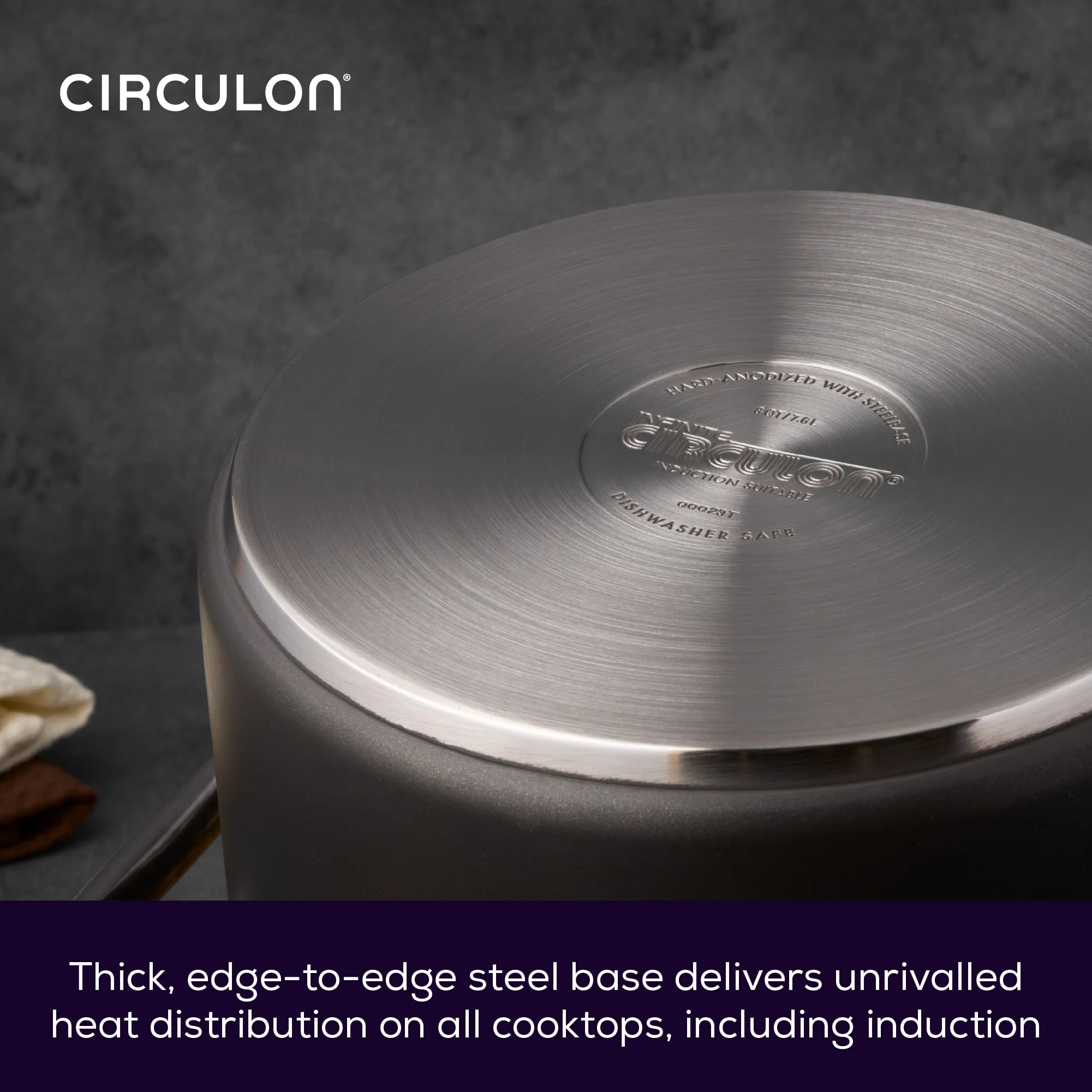 Infinite Ultimate Non-Stick Induction Saucepan, Skillet & Sauté Complete Pan Set - 8 Pieces - Image 9