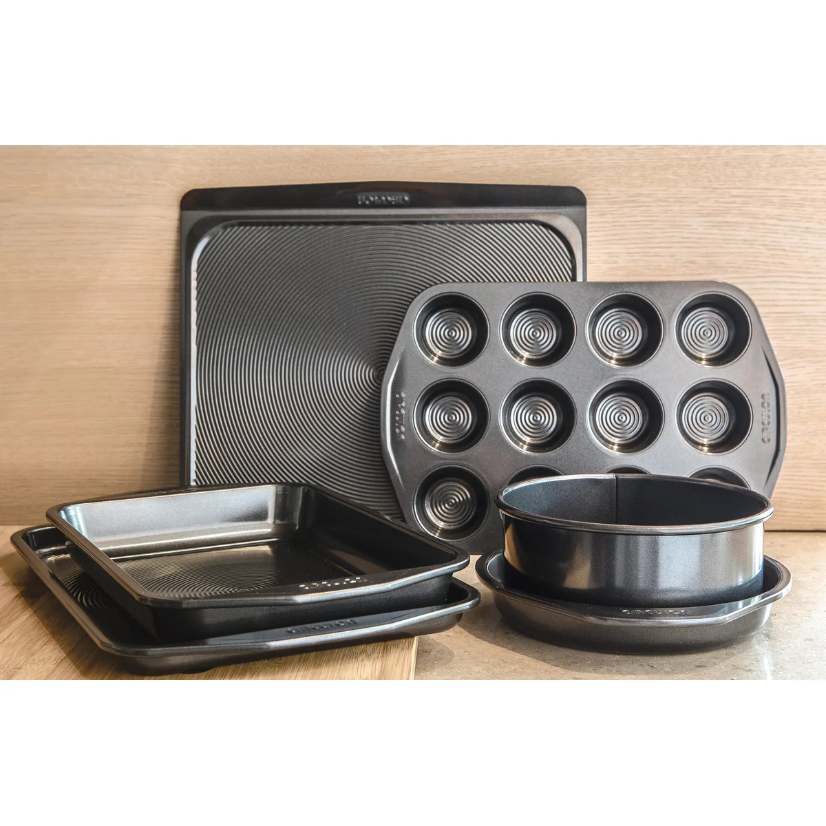 Ultimum Non-Stick Family Baking Tray & Cake Tin Set - 6 Pieces - Image 16